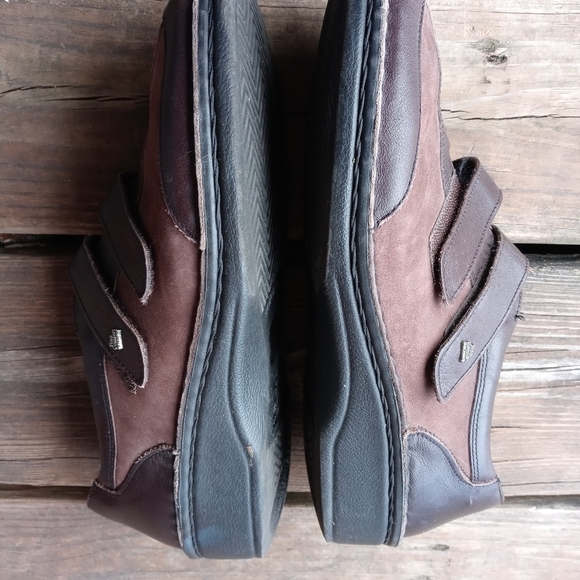 Finn Comfort brown leather 2 hook & loop straps Made in Germany Mens 41D. US 8 main image 7